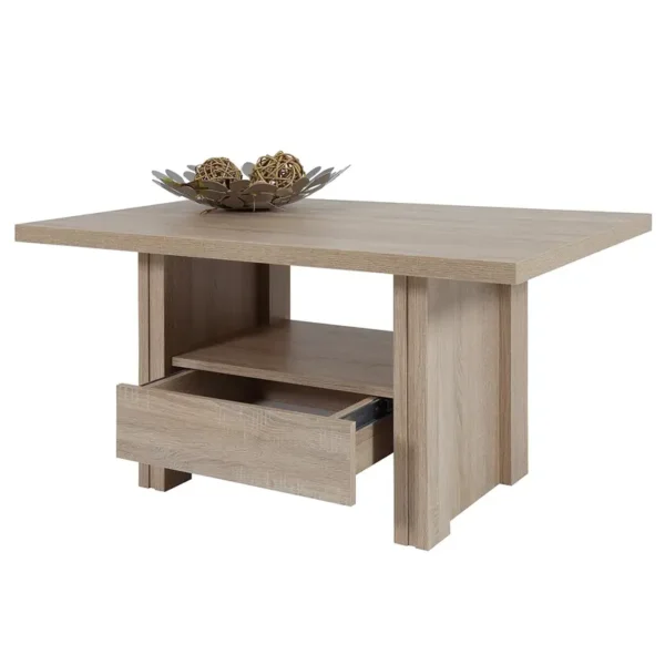 Couchtisch Purnode 105 x 55 x 67cm Braun