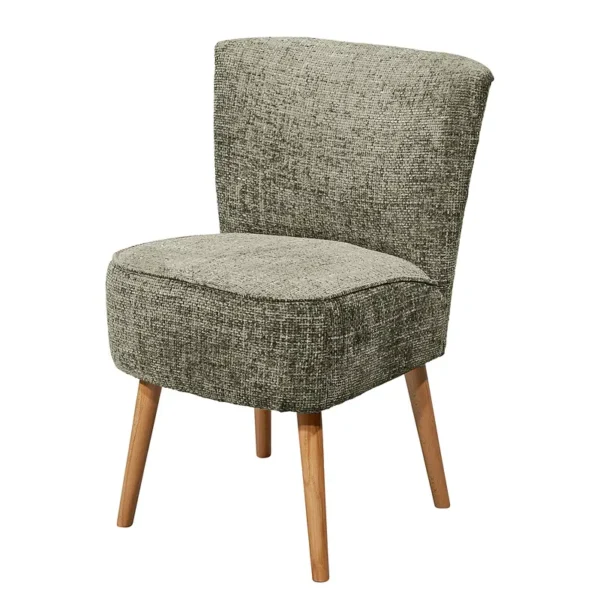 Sessel Sigerist Grau Strukturstoff Teelka 65 x 89 x 70cm