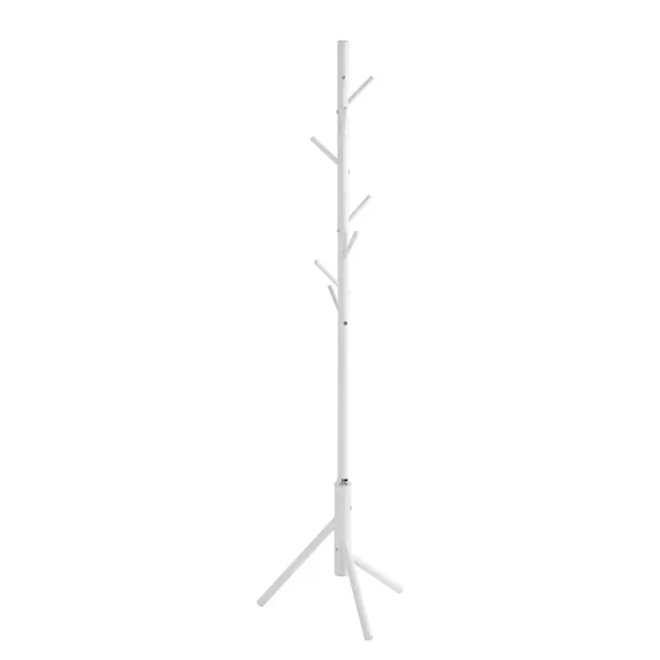 Garderobenständer Bocher Ø 48cm Weiß/Weiß