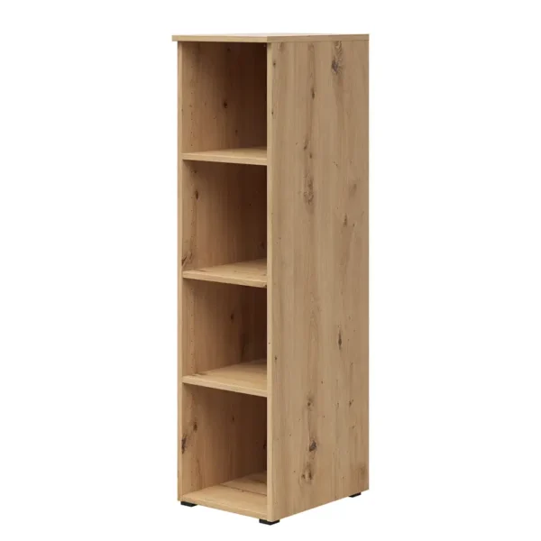 Regal Hick Spanplatte, foliert Braun/Eiche Artisan Dekor 30 x 115cm