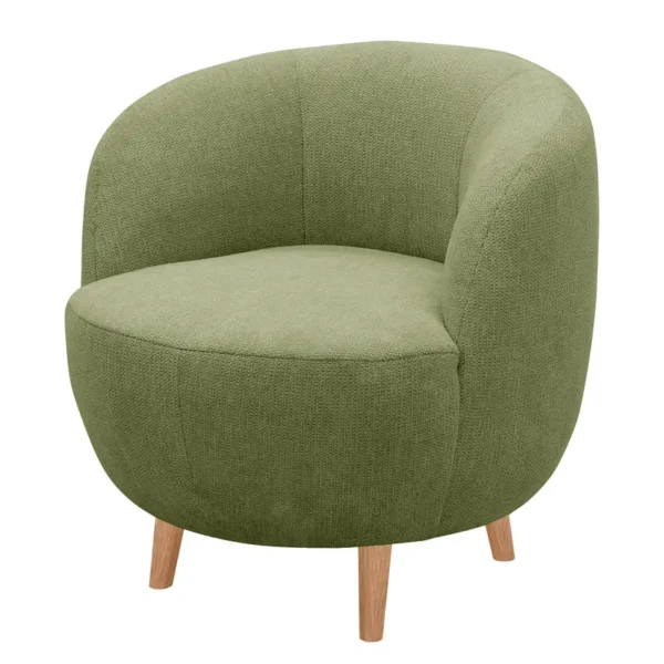 Sessel GILJA Grün Webstoff Aranja 72 x 72 x 76cm