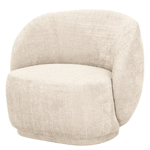 Sessel Beige Chenille Cristy 90 x 75 x 75cm