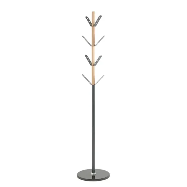 Garderobenständer Sasude Ø 37cm Grau/Grau
