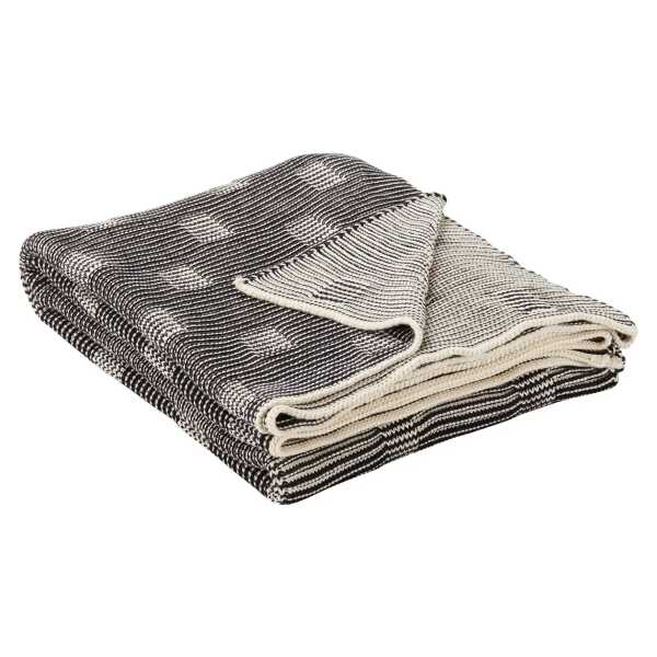 Gray & Jones Überwurf Black Coast ¦ grau ¦ 100% Baumwolle ¦ Maße (cm): B: 130 Dekokissen & Decken > Tagesdecken & Bettüberwürfe - Höffner