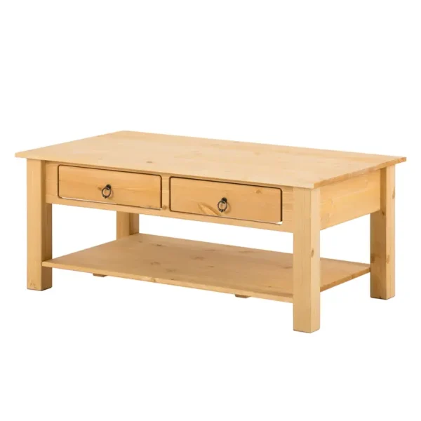 Couchtisch Valmer II 110 x 45 x 60cm Braun/Kiefer