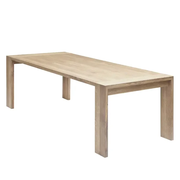 Esstisch 140 x 100 cm Braun/Eiche Hell