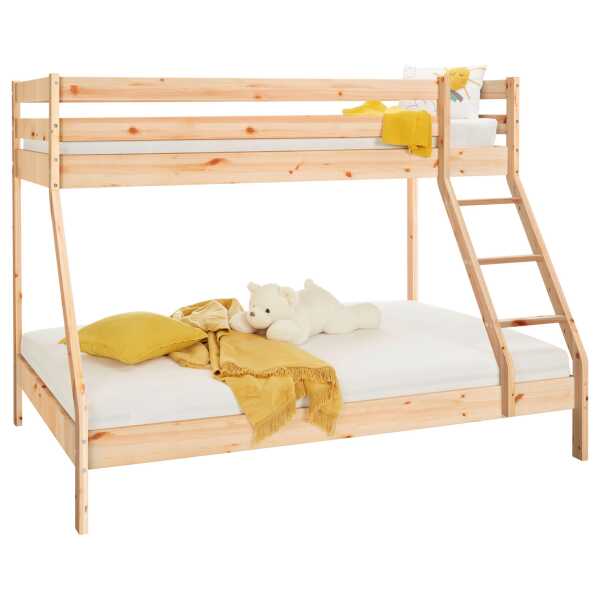 Etagenbett Denis Naturfarben ca. 90x200 / 140x200cm
