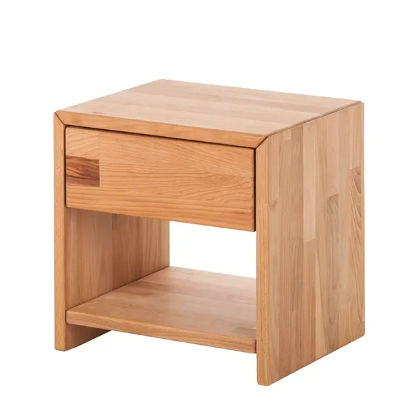 Nachtkommode AresWood 40 x 40 x 33cm Braun/Kernbuche geölt