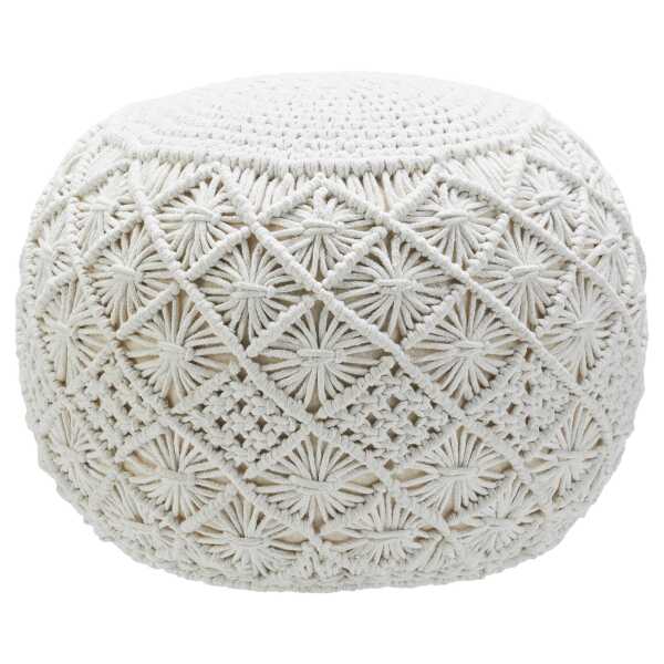 Pouf Julie in Natur ca. 50x35x50cm