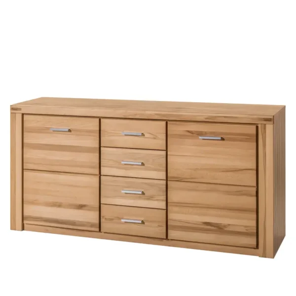 Sideboard Lombok 158 x 80 x 40cm Braun/Kernbuche