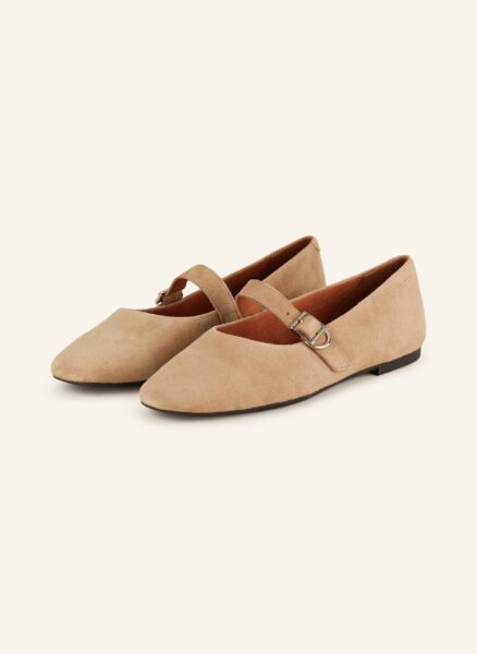 Vagabond Shoemakers Mary-Jane-Ballerinas Jolin beige