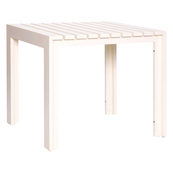 Beiger Esstisch Haus Small, Aluminium, 89 x 80 x 76 cm