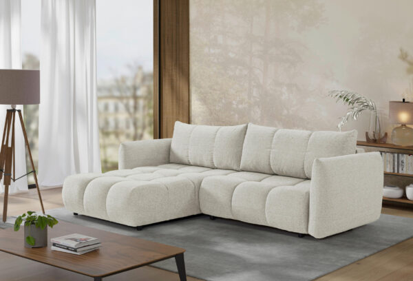 Livetastic ECKSCHLAFSOFA Beige