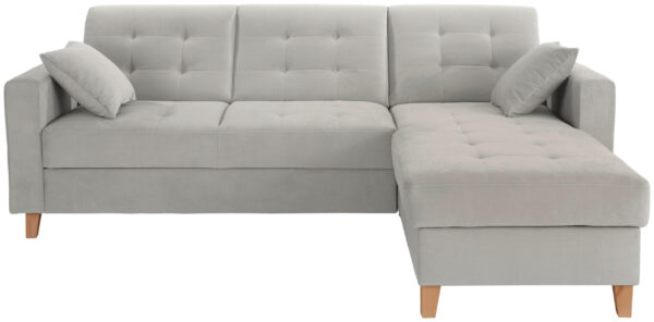 Livetastic ECKSOFA Hellgrau