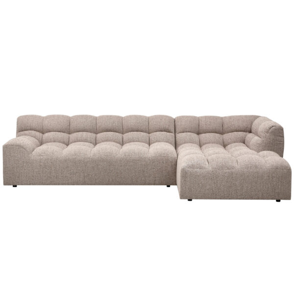 Livetastic ECKSOFA Braun