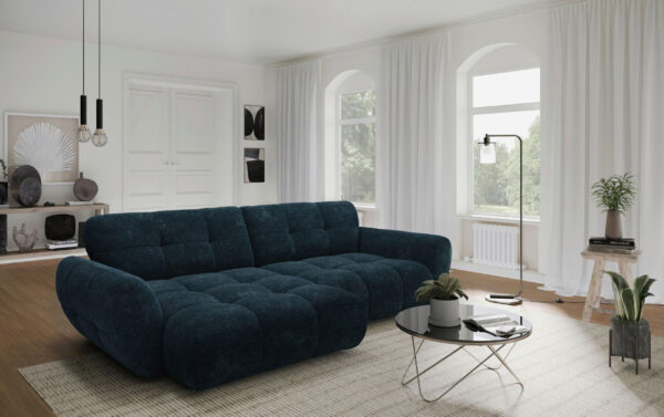 Livetastic ECKSOFA Dunkelblau