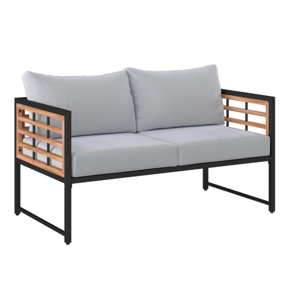 Ambia Garden LOUNGESOFA Natur, Schwarz xxxlutz.de