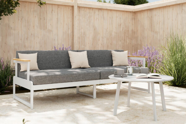 Ambia Garden LOUNGESOFA Weiß xxxlutz.de