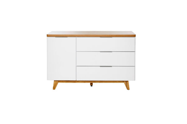 Livetastic SIDEBOARD Weiß, Eiche xxxlutz.de