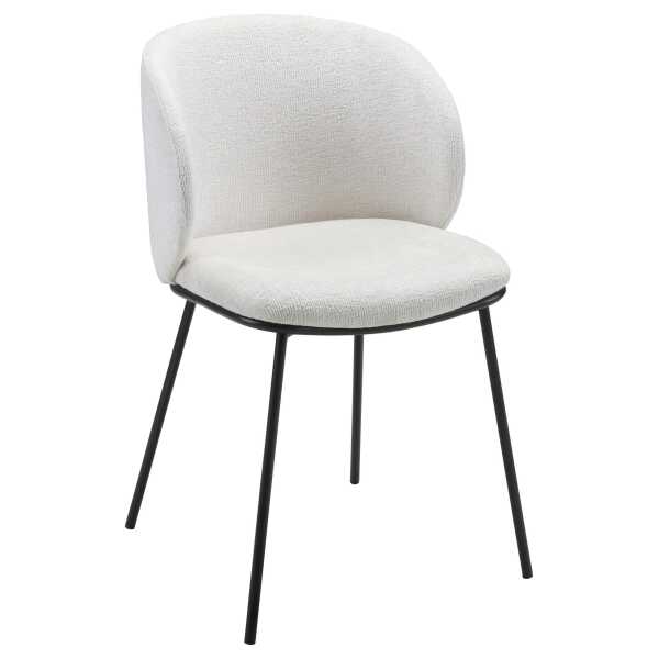 Stuhl Malea Beige Chenille Gepolstert