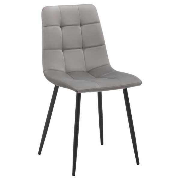 Stuhl Ria Taupe Samt Gepolstert