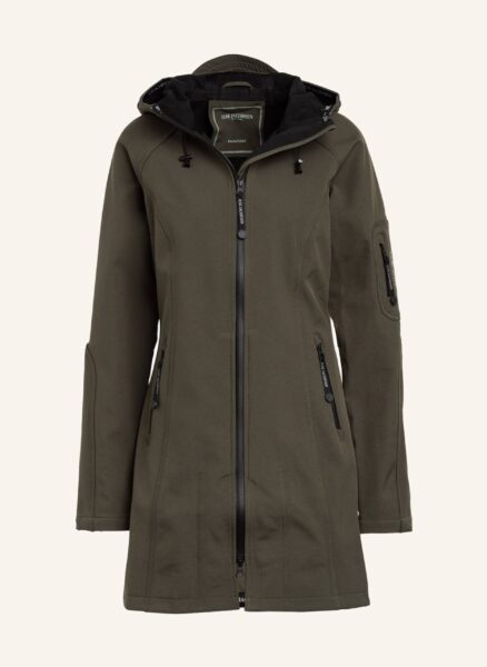 Ilse Jacobsen Softshell-Mantel gruen