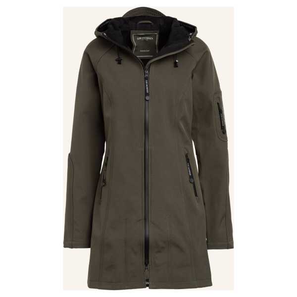 Ilse Jacobsen Softshell-Mantel gruen