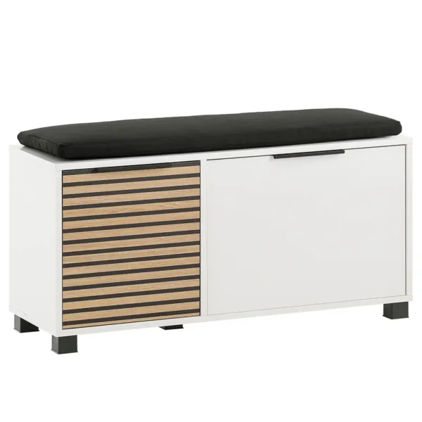 Schuhbank Loft 98 x 47 x 33cm Weiß