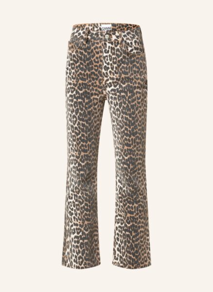 Ganni 7/8-Jeans beige