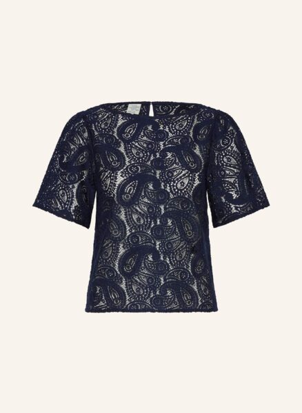 Baum Und Pferdgarten T-Shirt Mera Aus Spitze blau