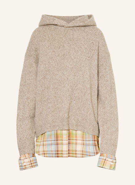 Acne Studios Pullover Mit Alpaka beige