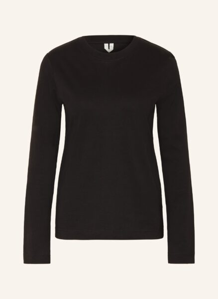 Arket Longsleeve schwarz
