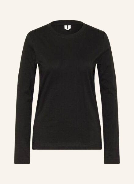 Arket Longsleeve schwarz