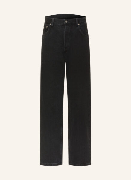 Arket Jeans Regular Fit schwarz