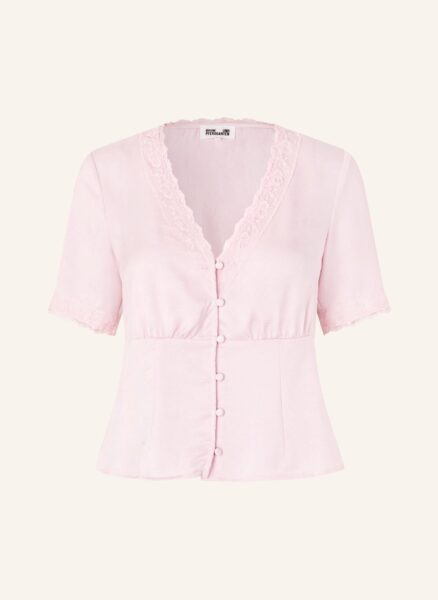 Baum Und Pferdgarten Bluse Melonie Mit Spitze rosa