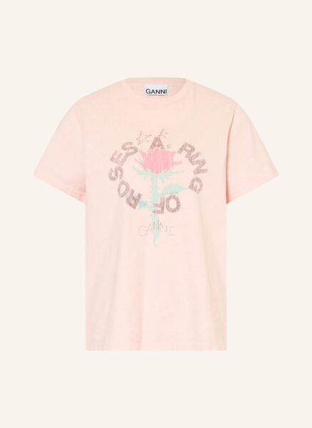 Ganni T-Shirt rosa