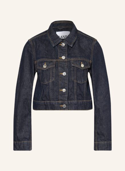 Ganni Jeansjacke blau