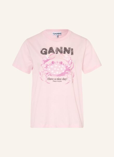 Ganni T-Shirt rosa