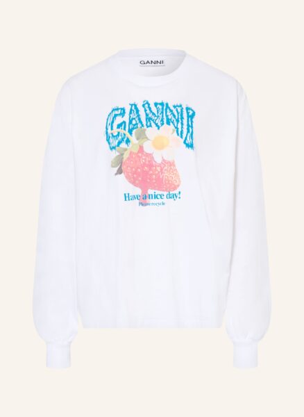 Ganni Longsleeve weiss