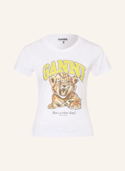 Ganni T-Shirt weiss