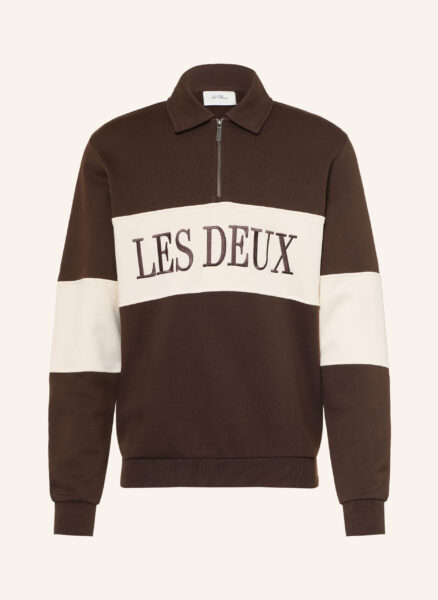 Les Deux Sweat-Troyer braun