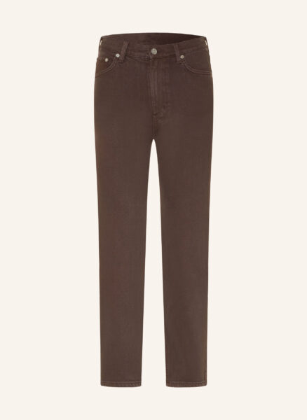Arket Cropped Jeans braun