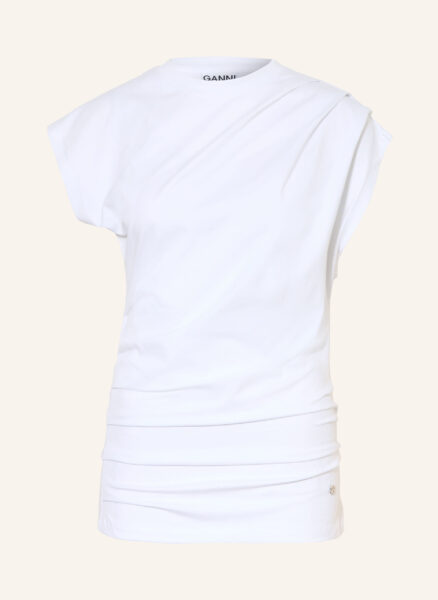 Ganni T-Shirt weiss