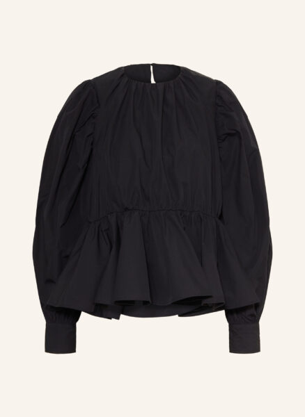Ganni Blusenshirt schwarz