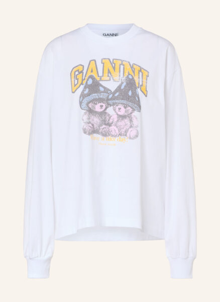 Ganni Longsleeve weiss