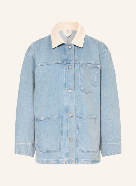 Arket Jeansjacke Kian blau