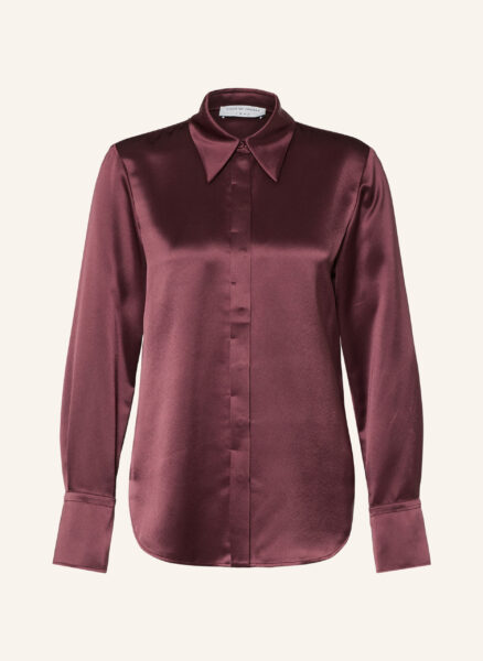 Tiger Of Sweden Hemdbluse Daphne Aus Satin rot