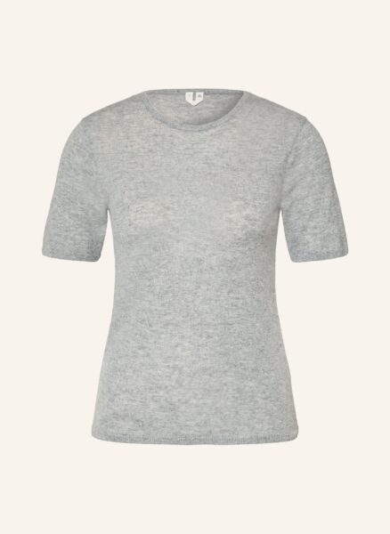 Arket Strickshirt Aus Cashmere grau
