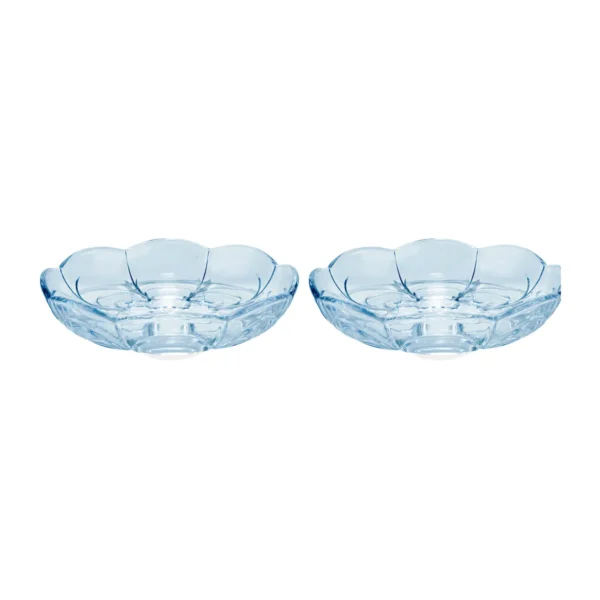 Holmegaard Lily Dessertteller Ø16cm 2er Pack Blue iris