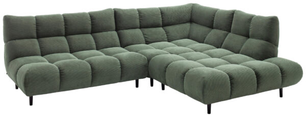 Pure Home Lifestyle ECKSOFA Olivgrün